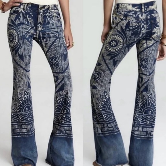 Free people Malaya Bali Flare Jeans - Picture 5 of 6